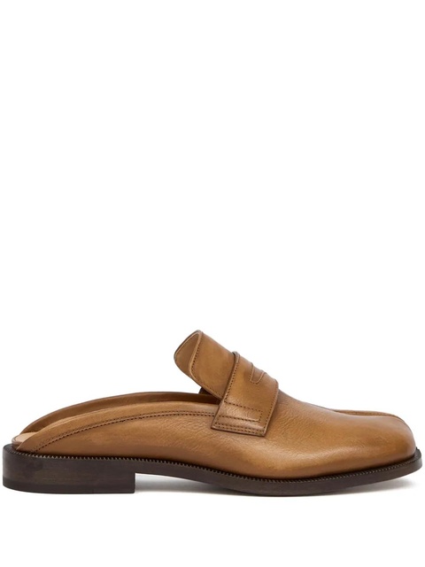 Maison Margiela Tabi City leather mules - Neutrals - zdjęcie produktu nr 1