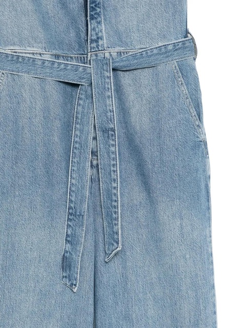 Reformation Graham denim jumpsuit - Blue - zdjęcie produktu nr 2