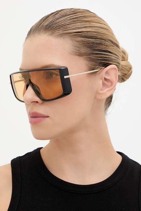 Alexander McQueen okulary przeciwsłoneczne kolor czarny AM0524S - zdjęcie produktu nr 1