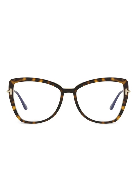 TOM FORD Eyewear butterfly full-rim eyeglasses - Brown - zdjęcie produktu nr 1