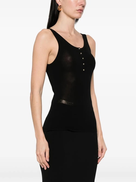 SANDRO rib-knit vest top - Black - zdjęcie produktu nr 2