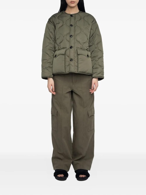 Zadig&Voltaire Bunji quilted patch-pocket jacket - Green - zdjęcie produktu nr 2