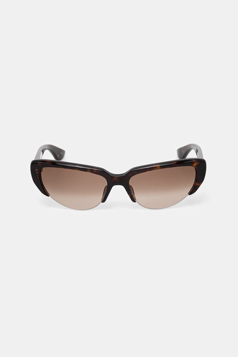 Alexander McQueen okulary przeciwsłoneczne damskie kolor brązowy AM0533S - zdjęcie produktu nr 2