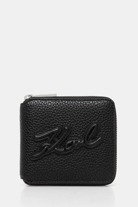 Karl Lagerfeld portfel damski kolor czarny A1W32054 - zdjęcie produktu nr 1