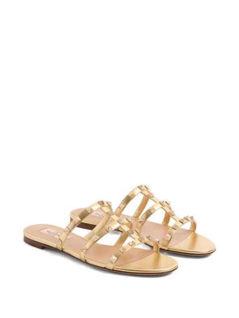 Valentino Garavani Rockstud sandals - Gold - zdjęcie produktu nr 2