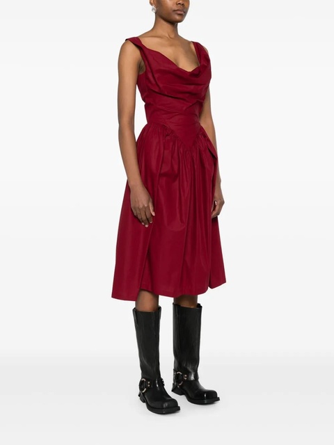 Vivienne Westwood cotton midi dress - Red - zdjęcie produktu nr 2