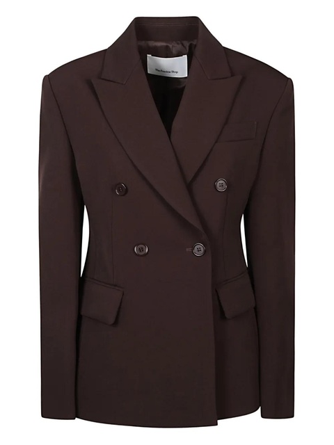 The Frankie Shop double-breasted blazer - Brown - zdjęcie produktu nr 1