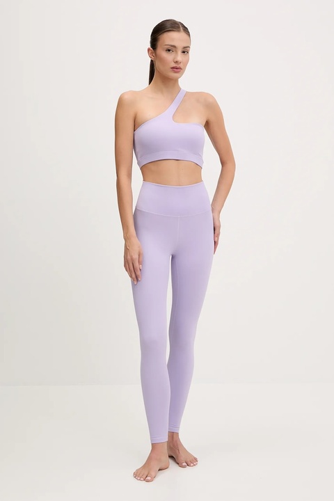 JOYINME legginsy do jogi Unity Ease kolor fioletowy gładkie - zdjęcie produktu nr 1