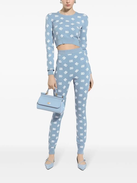 Dolce & Gabbana medium Elongated Sicily tote bag - Blue - zdjęcie produktu nr 2