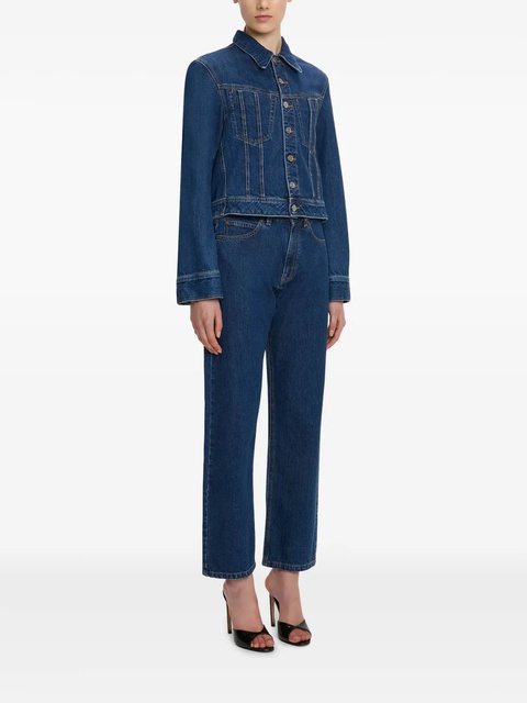 Victoria Beckham denim button-up jacket - Blue - zdjęcie produktu nr 2