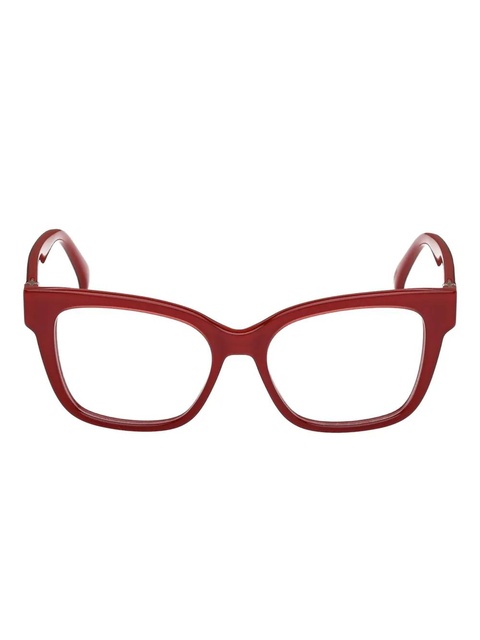 Max Mara rectangle-frame glasses - Red - zdjęcie produktu nr 1
