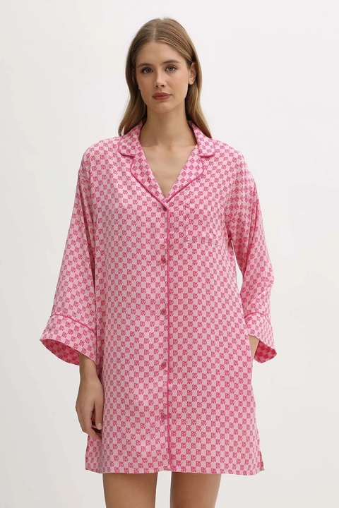 Dkny koszula nocna damska kolor różowy YI30061 - zdjęcie produktu nr 1