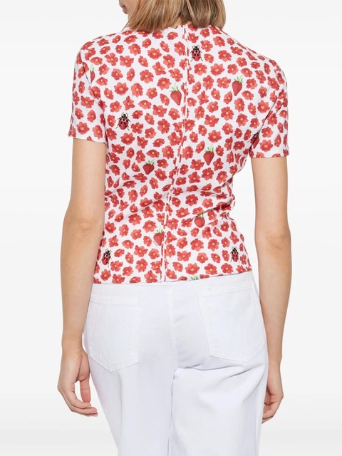 Versace Strawberry Garden gathered top - zdjęcie produktu nr 2