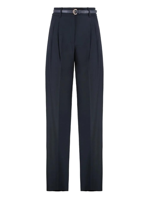 Max Mara pleated belt trousers - Black - zdjęcie produktu nr 1