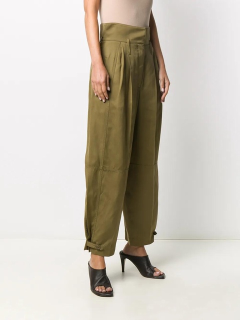 Givenchy high-waisted military trousers - Green - zdjęcie produktu nr 2