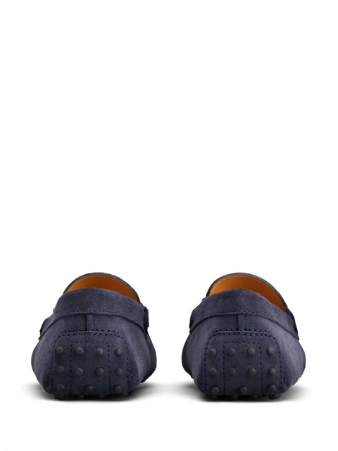 Tod's Gommino embellished suede loafers - Blue - zdjęcie produktu nr 2