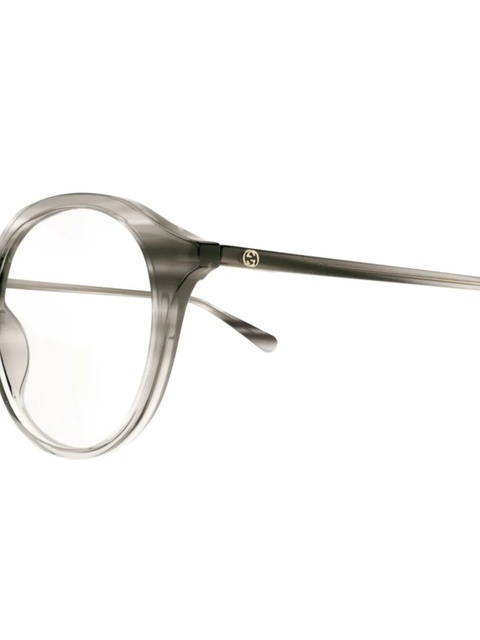 Gucci Eyewear round-frame glasses - Brown - zdjęcie produktu nr 2