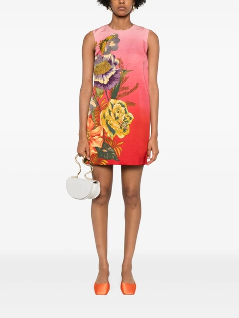 ALEMAIS Inez ombre floral mini dress - Pink - zdjęcie produktu nr 2