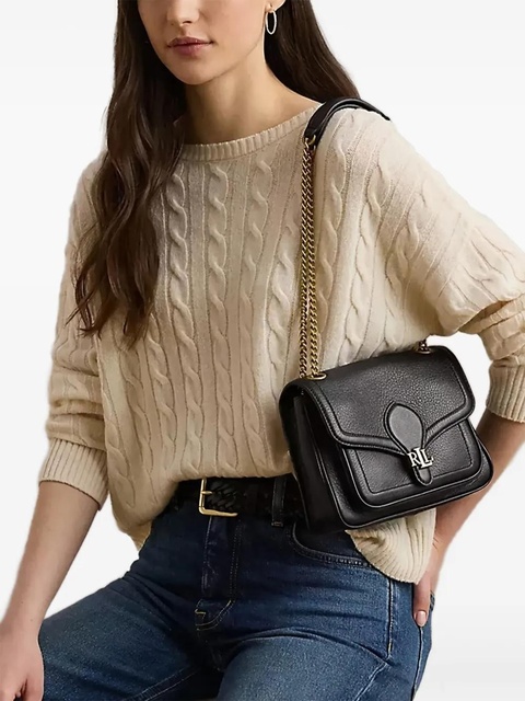 Lauren Ralph Lauren flap-detail chain shoulder bag - Black - zdjęcie produktu nr 1