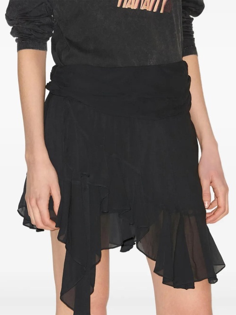 MARANT ÉTOILE Berenicia mini skirt - Black - zdjęcie produktu nr 2
