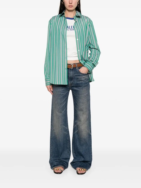 ETRO striped shirt - Green - zdjęcie produktu nr 2