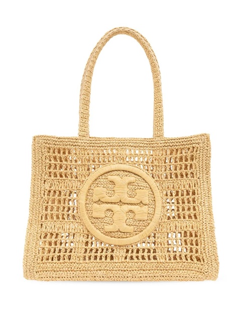 Tory Burch small Ella crochet tote bag - Neutrals - zdjęcie produktu nr 1