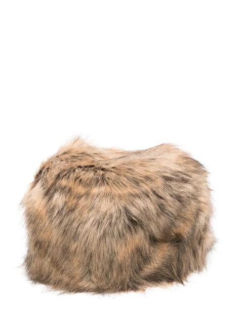 The Frankie Shop faux-fur hat - Neutrals - zdjęcie produktu nr 2