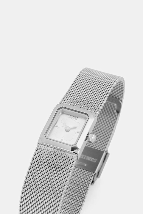 Tous zegarek damski kolor srebrny 3000142000 - zdjęcie produktu nr 1