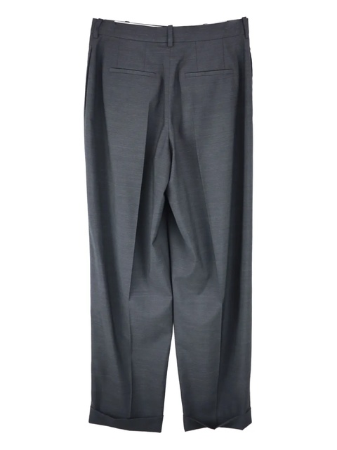 The Row TOR pleated-cuffed trousers - Black - zdjęcie produktu nr 2