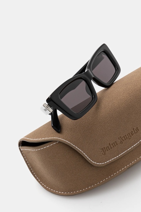 Palm Angels okulary przeciwsłoneczne kolor czarny PERI092_531007 - zdjęcie produktu nr 1