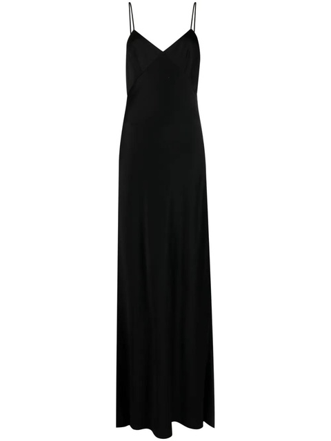 Max Mara satin slip maxi dress - Black - zdjęcie produktu nr 1