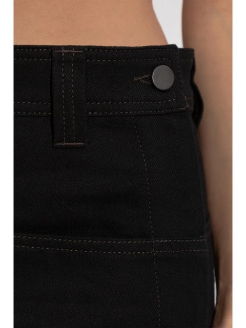 LEMAIRE denim midi skirt - Black - zdjęcie produktu nr 2