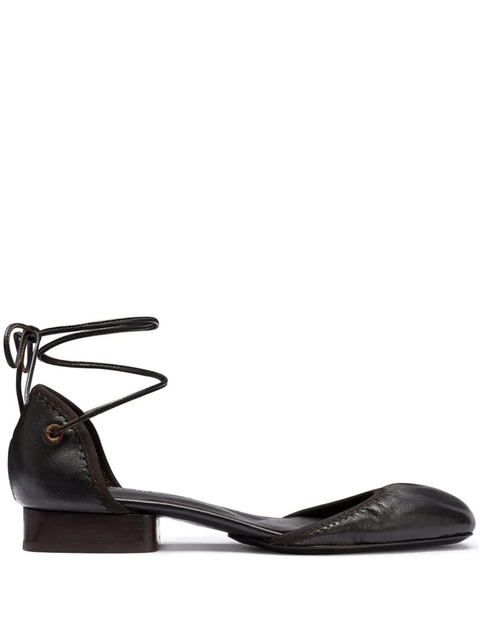LEMAIRE Micro ballet flats - Black - zdjęcie produktu nr 1