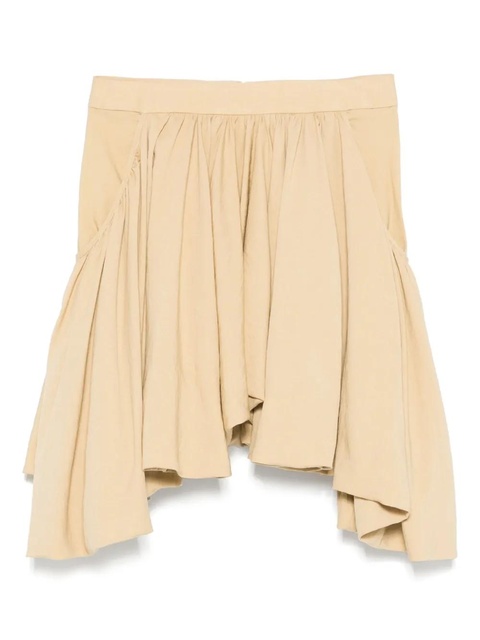 Rabanne asymmetric mini skirt - Neutrals - zdjęcie produktu nr 1