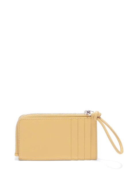Jil Sander leather envelope coin purse - Yellow - zdjęcie produktu nr 2