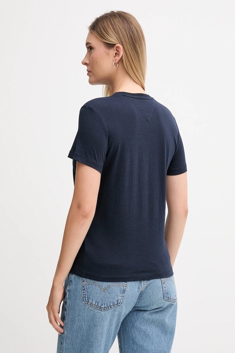 Tommy Jeans t-shirt damski kolor granatowy DW0DW21964 - zdjęcie produktu nr 2