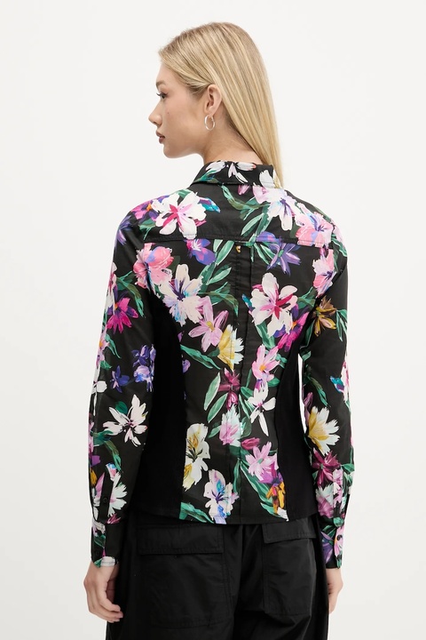 Desigual koszula COSTADILLO damska kolor czarny 25WWCW15 - zdjęcie produktu nr 2