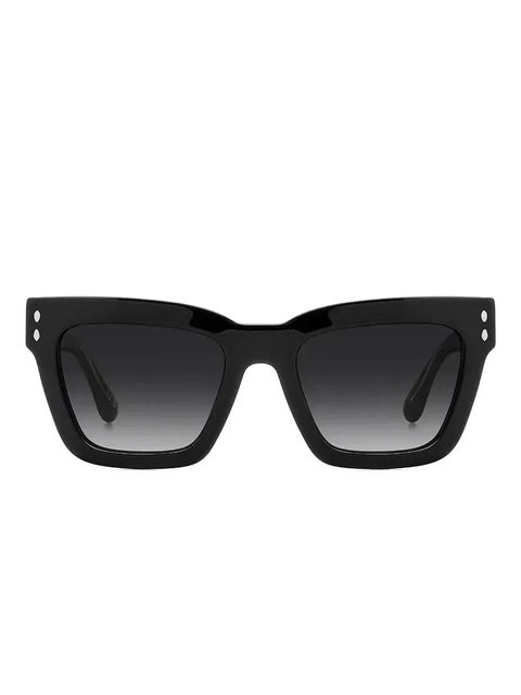 Isabel Marant Eyewear logo-print sunglasses - Black - zdjęcie produktu nr 1