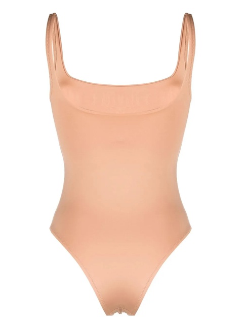 Off-White logo-print swimsuit - Brown - zdjęcie produktu nr 1