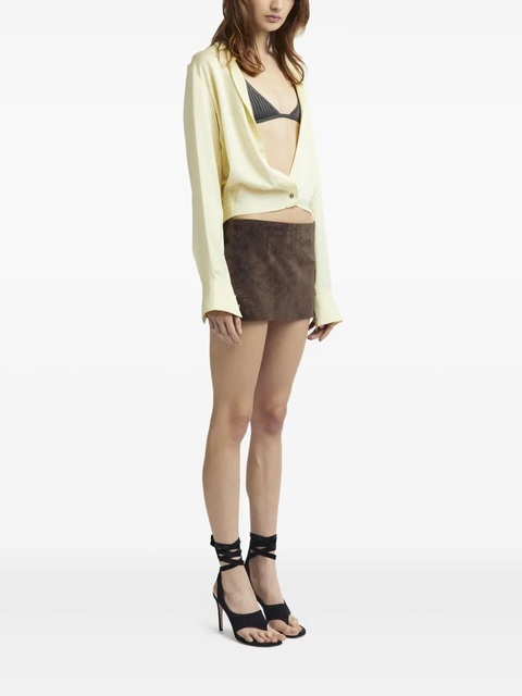 16Arlington Haile mini skirt - Brown - zdjęcie produktu nr 2