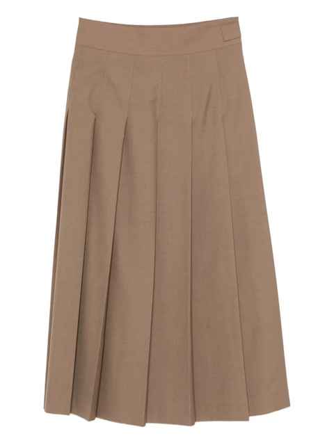 Róhe pleated belted midi skirt - Green - zdjęcie produktu nr 2