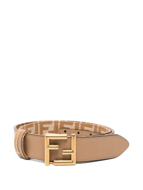 FENDI FF-motif reversible belt - Neutrals - zdjęcie produktu nr 1