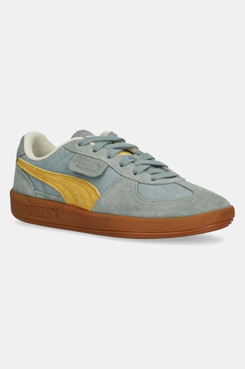 Puma sneakersy Palermo Weathered kolor zielony 401722 - zdjęcie produktu nr 1