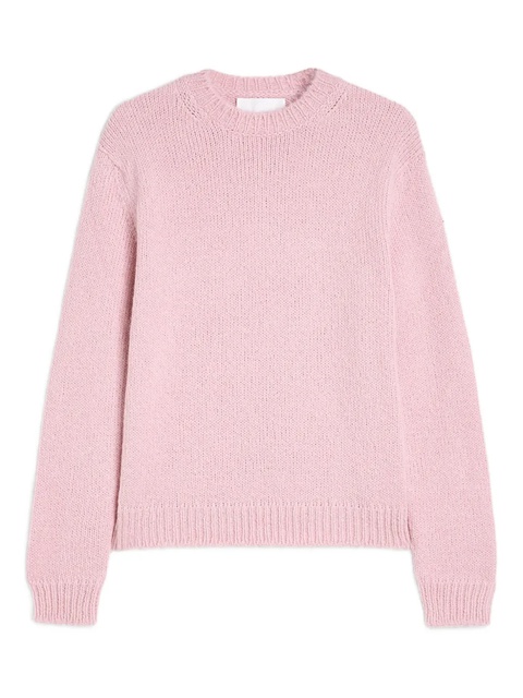 Jil Sander ribbed-cuff alpaca-wool-blend sweater - Pink - zdjęcie produktu nr 1