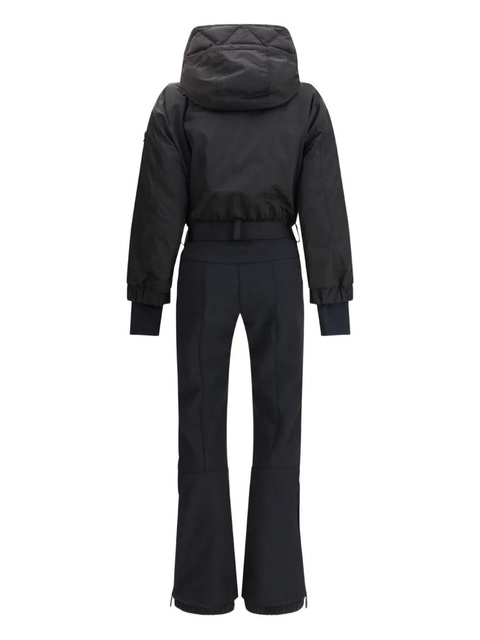 Moncler Grenoble hooded belted ski suit - Black - zdjęcie produktu nr 2