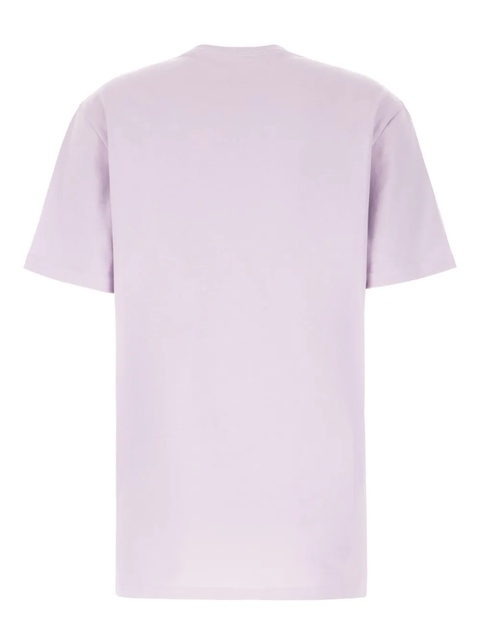 Versace logo-print cotton t-shirt - Purple - zdjęcie produktu nr 2
