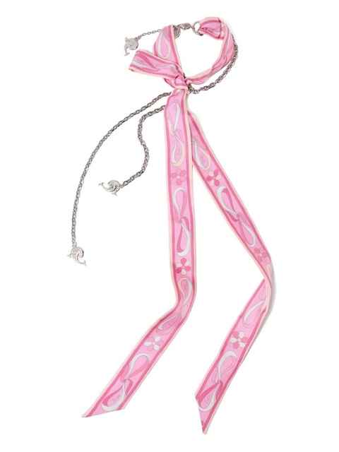 PUCCI dolphin silk necklace - Pink - zdjęcie produktu nr 1