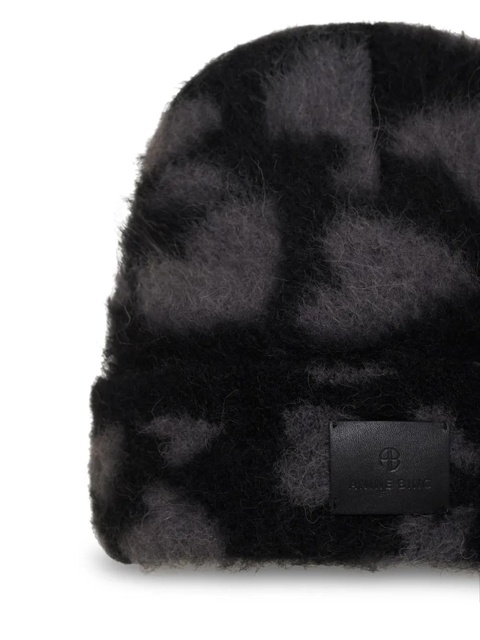 ANINE BING Elia beanie - Black - zdjęcie produktu nr 2