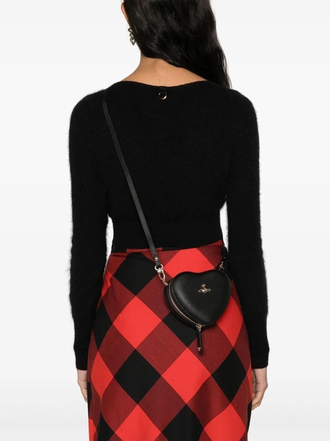 Vivienne Westwood Louise Heart Orb-plaque crossbody bag - Black - zdjęcie produktu nr 1