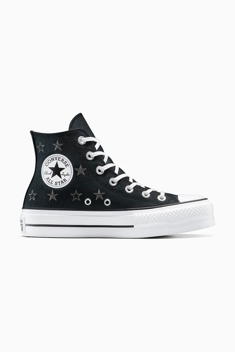 Converse trampki Chuck Taylor All Star Lift kolor czarny A15537C - zdjęcie produktu nr 1